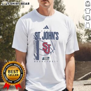 Awesome St. John's Red Storm March Madness T-Shirt featuring vibrant team colors and bold graphics for fans.