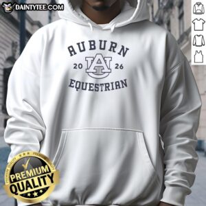 Good Auburn Equestrian 2026 logo hoodie featuring a stylish design for equestrian enthusiasts.