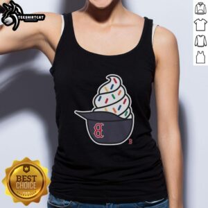 Stylish Premium Boston Red Sox ice cream tank top featuring vibrant team colors and logo for summer baseball fans.
