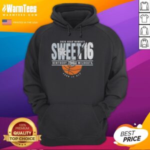 Good Kentucky Wildcats NCAA Women's March Madness Sweet 16 2026 hoodie featuring team colors and logo design.