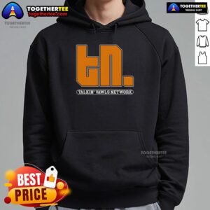Good Talkin Vawls Network hoodie featuring a stylish design, perfect for fans of the Good Talkin Vawls community.
