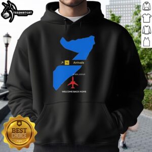 Original Arrivals Welcome Back Home Hoodie in cozy fabric, perfect for stylish comfort and a warm welcome vibe.