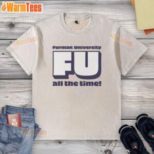 Premium Furman University All The Time T-Shirt - Image 6