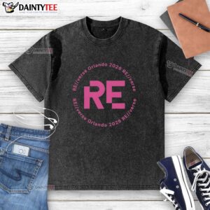 Nice Reverse Orlando 2026 Re-Logo Washed T-Shirt featuring a stylish design and vibrant colors for fans.