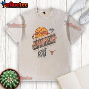 Alt Text: Premium Texas Longhorns 2026 SEC Women's Basketball Tournament Champions Washed T-Shirt in vibrant colors.