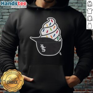 Awesome Chicago White Sox ice cream hoodie featuring a vibrant design, perfect for fans and stylish summer wear.