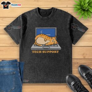 Good Tech Support Cat T-Shirt - Image 6