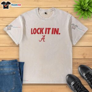 Good Alabama Crimson Tide 2026 Lock It In Washed T-Shirt featuring bold team colors and logo for fans and collectors.