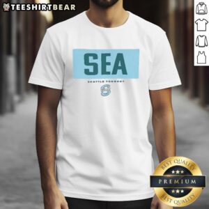 Premium Sea Seattle Torrent T-Shirt featuring a stylish design, perfect for fans of Seattle and casual wear.