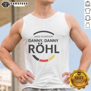 Original Made in Germany Danny Rohl tank top featuring a stylish design and high-quality fabric for comfort and durability.