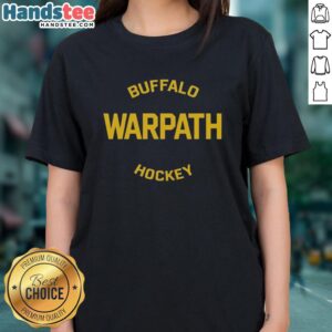 Nice Buffalo Warpath Hockey T-Shirt - Image 3