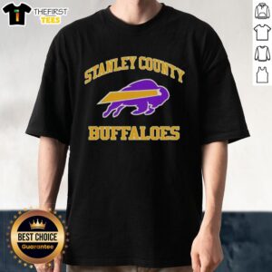 Top Stanley County Buffaloes T-Shirt featuring vibrant team colors and logo, perfect for fans and supporters.