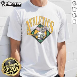 Good Athletics Stomper T-Shirt featuring a bold design, perfect for active wear and fitness enthusiasts.
