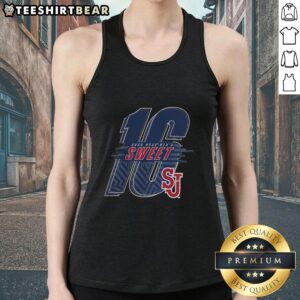 Nice St. Johns Red Storm 2026 NCAA Men's Basketball Sweet 16 tank top showcasing team pride and style.