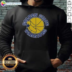 Original Golden State Warriors Mitchell & Ness hoodie featuring team logo and vibrant colors, perfect for fans.