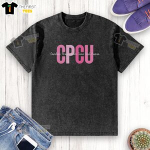 Alt Text: Top CPCU Cardiac Progressive Care Unit Nurse wearing a washed t-shirt, showcasing dedication and care in healthcare.