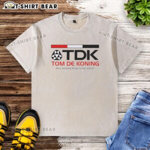 Awesome TDK Corporate Mark shirt by Tom De Koning, showcasing creativity and innovation in design and style.