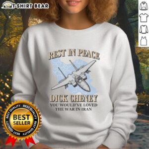 Nice Rest In Peace You Would've Loved The War In Iran sweatshirt in casual style, perfect for expressing unique fashion.