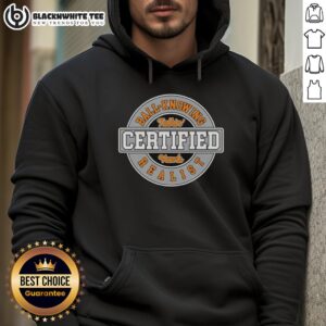 Good Certified Talkin Vawls Ball Knower Realist Circle Logo Hoodie featuring a vibrant logo on a stylish hoodie.