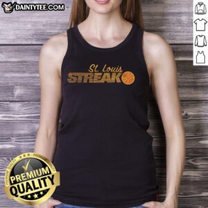 Stylish Hot St. Louis Streak Tank Top in vibrant colors, perfect for summer fashion and casual outings.