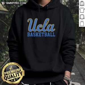 Awesome UCLA basketball hoodie featuring vibrant colors and the iconic UCLA logo, perfect for fans and casual wear.
