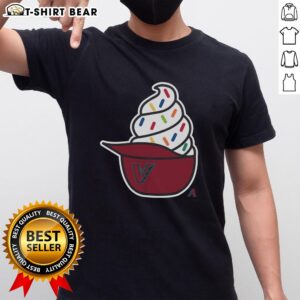 Top Arizona Diamondbacks Ice Cream T-Shirt featuring vibrant graphics and a fun, unique design for baseball fans.