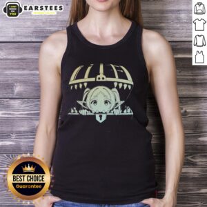 Adorable Cute Friesen tank top featuring characters from 'Friedan Beyond Journey's End' anime, perfect for fans.