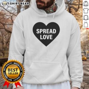 Alt Text: Premium Spread Love Jack Martin pizza movie hoodie featuring a colorful design perfect for film and pizza lovers.