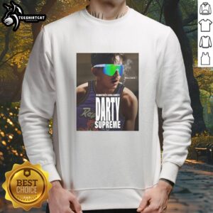 Original Himothee Chillomet Marty Supreme Timothee Chalamet sweatshirt featuring a playful graphic design and vibrant colors.