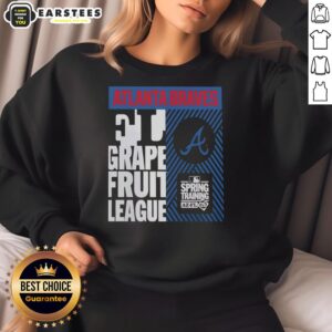 Hot Atlanta Braves Grapefruit League Spring Training 2026 sweatshirt featuring team logo and vibrant colors.