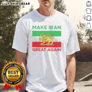 Original Make Iran Great Again 2026 Free Iran T-Shirt featuring bold text and vibrant colors promoting Iranian freedom.