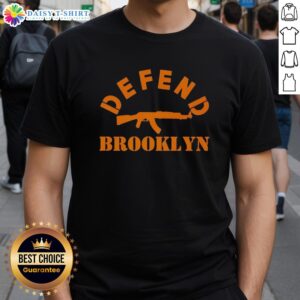 Awesome Defend Brooklyn Curved T-Shirt featuring a trendy design and comfortable fit, perfect for casual wear.