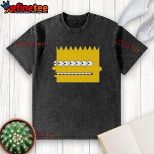 Premium Simps Multi Funny Washed T-Shirt featuring a vibrant graphic design and comfortable fit for casual wear.