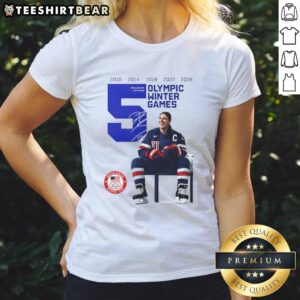 Top Hilary Knight USA Women's Olympic Hockey Gold Champions 2026 Signature Ladies Tee showcasing team pride and style.