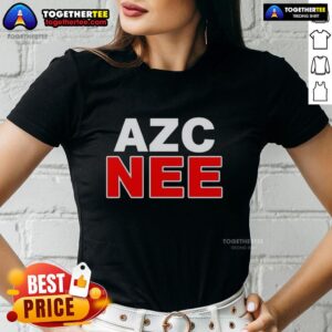 Official Azc Nee Ladies Tee in soft cotton, featuring a stylish design perfect for casual wear or outings.