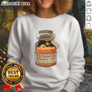 Original Tatooine Authentic Sand Sweatshirt featuring a stylish desert-inspired design for Star Wars fans.