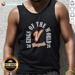 Venezuela Team 2026 World Baseball Classic Champions tank top design, showcasing pride and spirit of the Kings of the World.