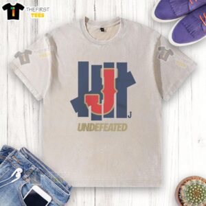Premium Japan Baseball Undefeated Washed T-Shirt in stylish design, perfect for sports fans and casual wear.