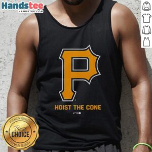 Official Pittsburgh Hoist The Cone Tank Top featuring vibrant graphics and a comfortable fit for fans.