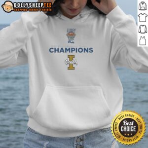 Idaho Vandals Champions 2026 hoodie celebrating women's basketball Big Sky Tournament victory.