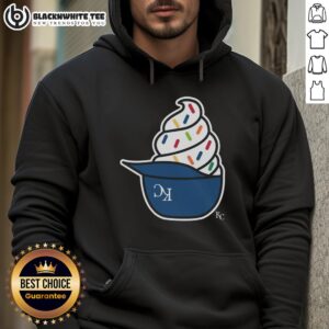Cozy Pretty Kansas City Royals ice cream hoodie in vibrant colors, perfect for fans on chilly days.