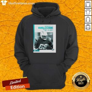 Hot Jamaree Salyer Miami Dolphins 'Welcome to Miami' hoodie featuring team colors and logo, perfect for fans.