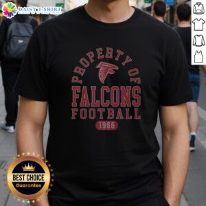 Alt Text: Vintage 1966 Atlanta Falcons football T-shirt featuring classic team logo and retro design, perfect for fans.