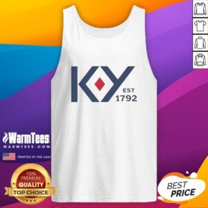 Premium Come To Ky Kentucky Est 1792 Tank Top featuring a stylish design, perfect for summer casual wear.