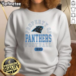 Premium Carolina Panthers Football Property 1995 T-Shirt - Image 3