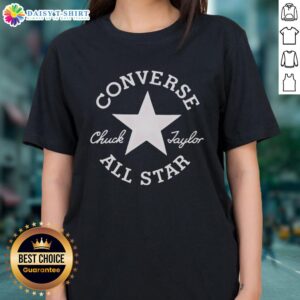 Top Converse All Star Chuck Taylor glitter ladies tee featuring stylish design, perfect for casual and trendy outfits.