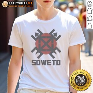 Premium Dap School Daze Soweto T-Shirt featuring vibrant design and comfortable fit, perfect for casual wear.