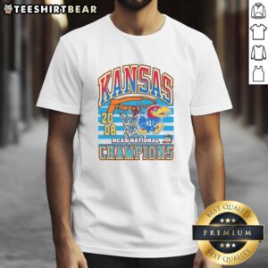 Alt Text: Official Kansas Jayhawks Past Champs Tourney Win T-Shirt featuring team colors and logo, celebrating their championship victory.