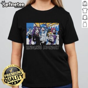 Original Endless Monday Dreams and Deadlines Were Family Ladies Tee in a stylish design, perfect for casual wear.