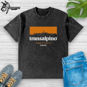 Premium Transalpino Dundee City Skyline T-Shirt - Image 6